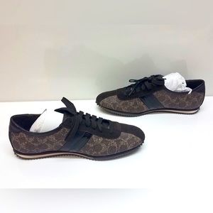 COACH IVY SiGNATURE SNEAKER SHOES Sz 9M  New in box. Black/Brown